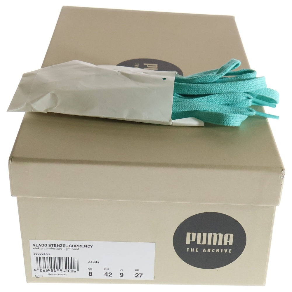 PUMA(プーマ) VLADO STENZEL CURRENCY ヴラド シュテンツェル カレンシー スウェードレザー ローカットスニーカー ブルー US9/27cm 390994-01