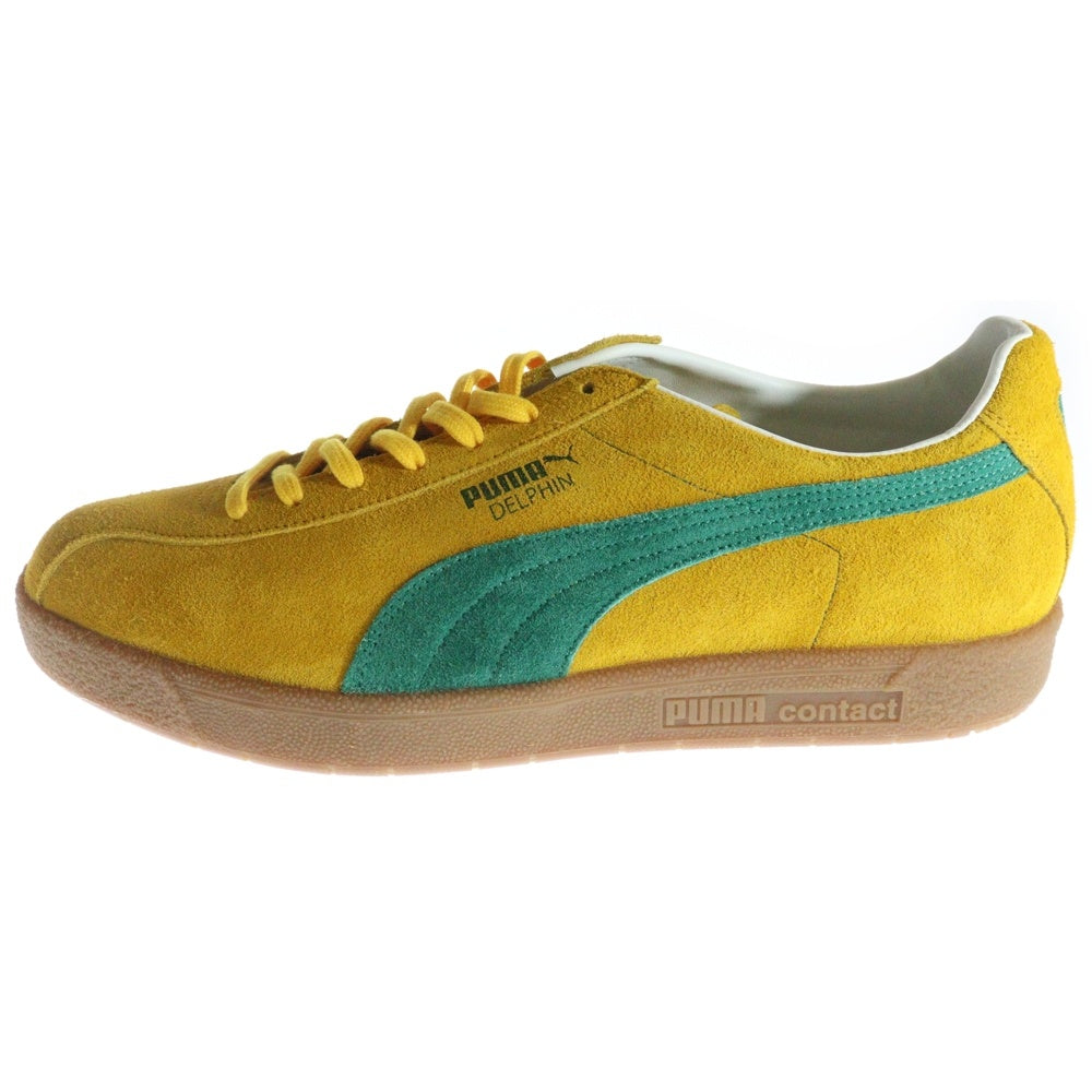PUMA(プーマ) DELPHIN OG MIJ デルフィン スウェードレザー ローカットスニーカー イエロー US9/27cm 388586-01