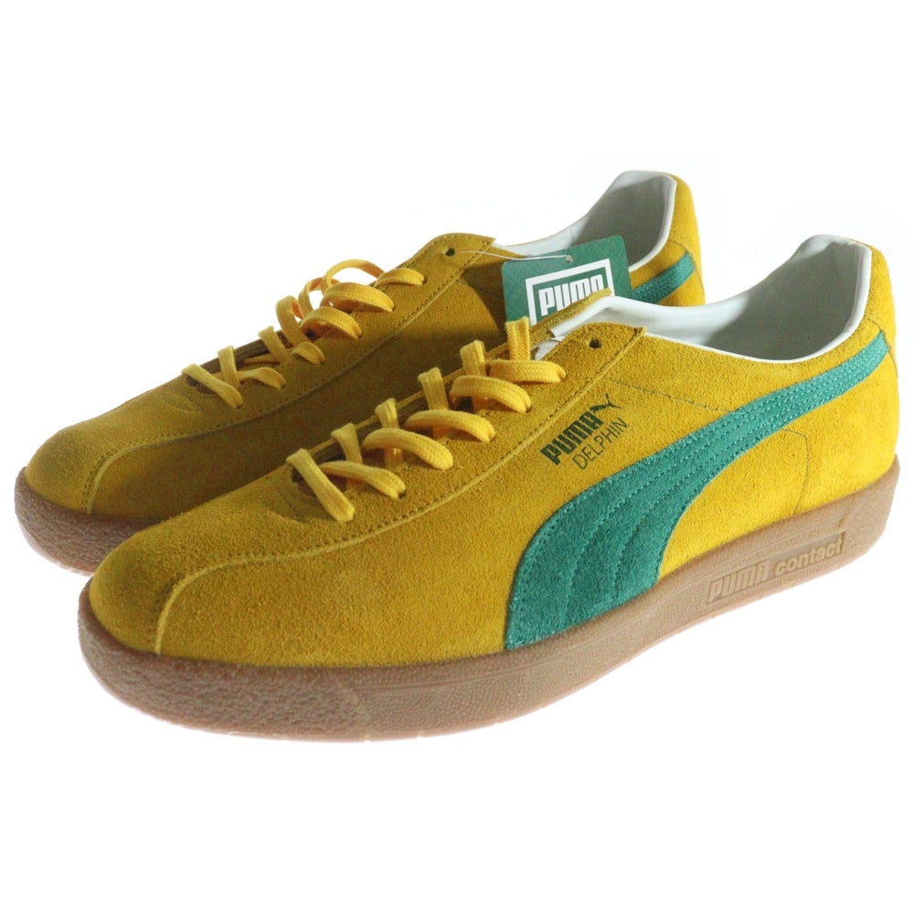 PUMA(プーマ) DELPHIN OG MIJ デルフィン スウェードレザー ローカットスニーカー イエロー US9/27cm 388586-01