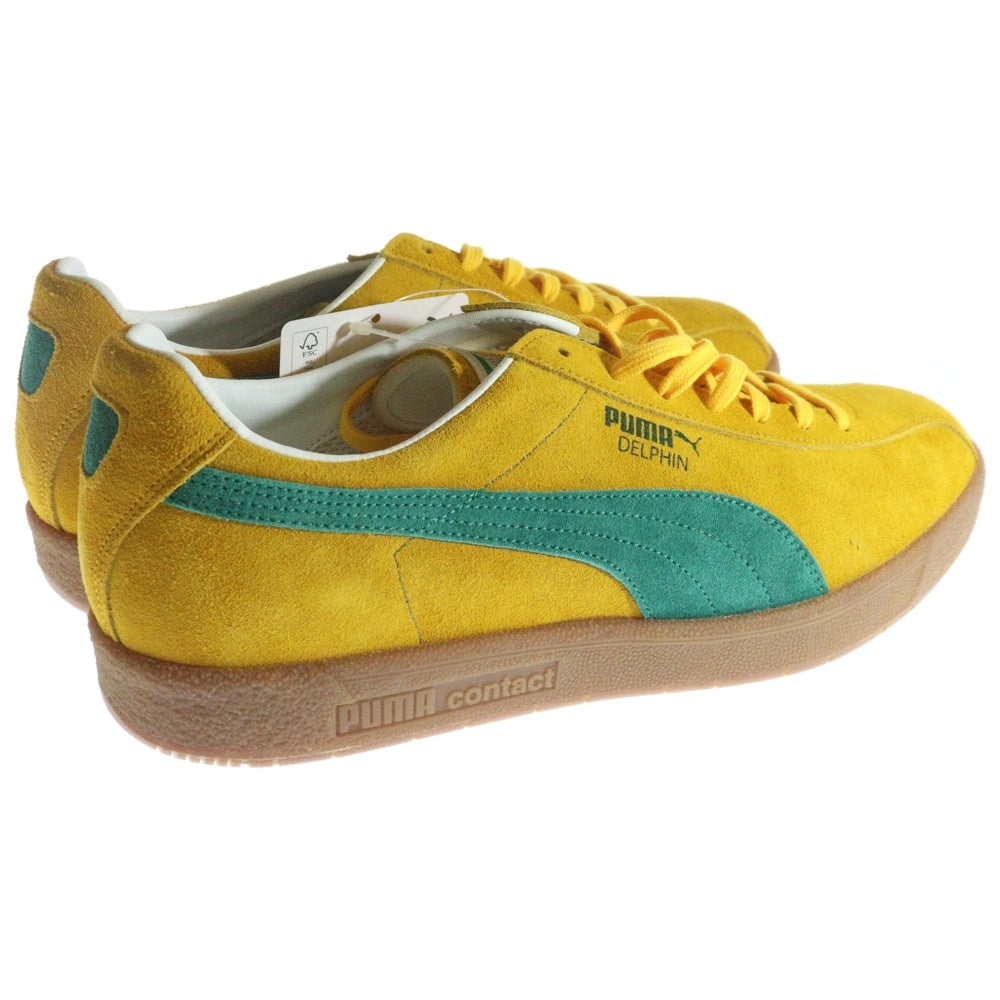 PUMA(プーマ) DELPHIN OG MIJ デルフィン スウェードレザー ローカットスニーカー イエロー US9/27cm 388586-01