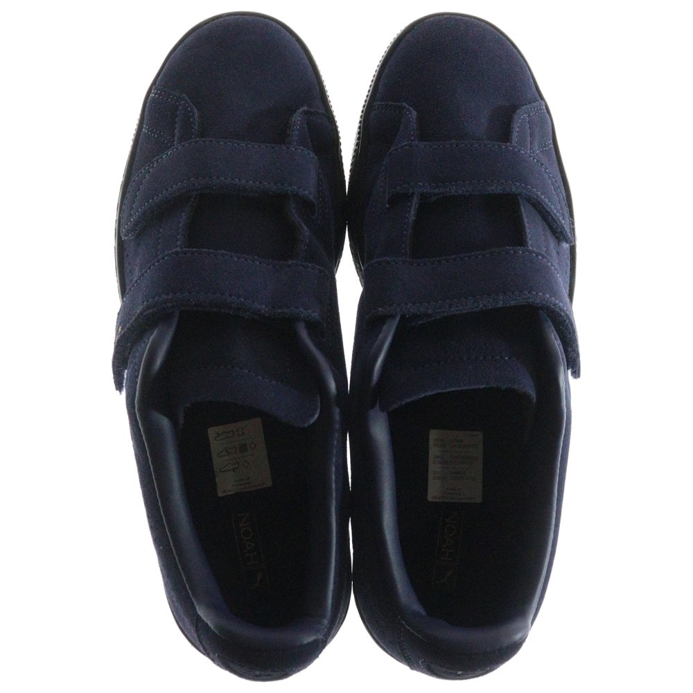 PUMA(プーマ) ×NOAH SUEDE CLASSIC V SLIP ON ノア スウェードレザー クラシック スリッポン ローカットスニーカー ネイビー US8.5/26.5cm 396112-02