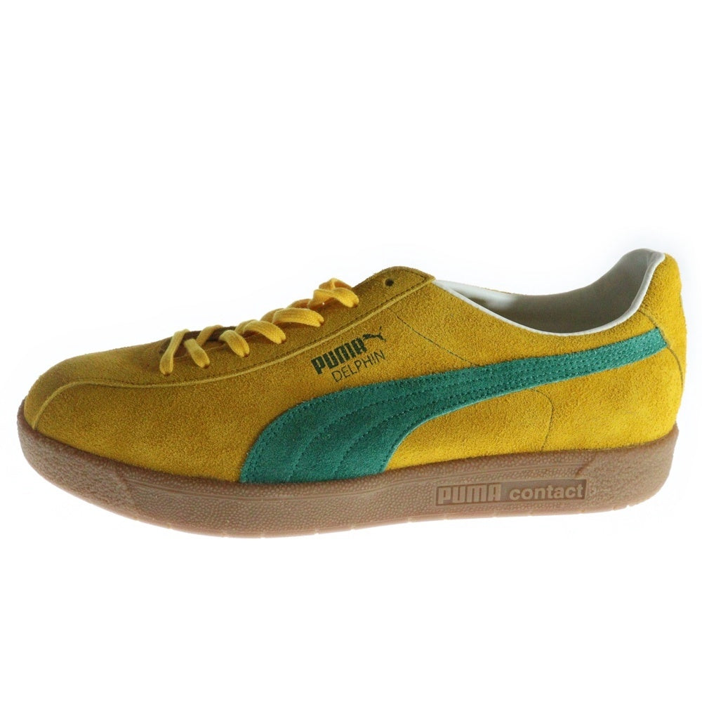 PUMA(プーマ) DELPHIN OG MIJ デルフィン スウェードレザー ローカットスニーカー イエロー US9/27cm 388586-01