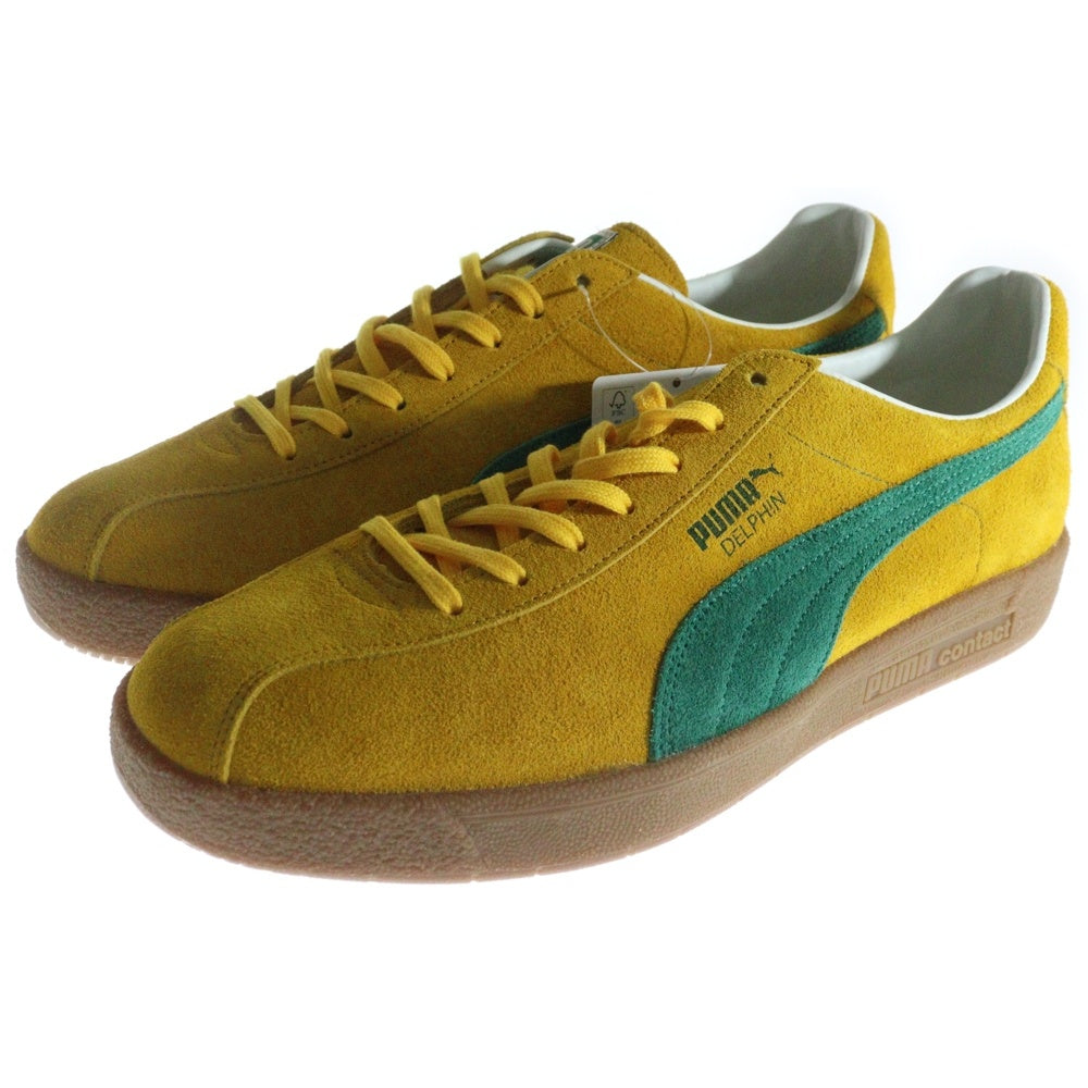 PUMA(プーマ) DELPHIN OG MIJ デルフィン スウェードレザー ローカットスニーカー イエロー US9/27cm 388586-01