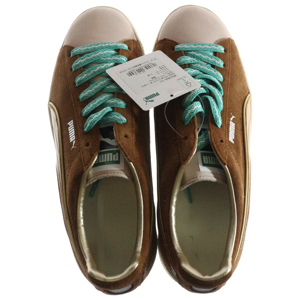 PUMA(プーマ) SUEDE VTG MIJ CITY OF LIGHTS スウェードレザー ヴィンテージ シティオブライツ ローカットスニーカー ブラウン US8.5/26.5cm 402406-01