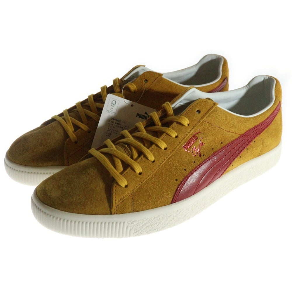 PUMA(プーマ) CLYDE NUMBER 11 MIJ クライド ナンバー 11 スウェードレザー ローカットスニーカー オレンジ US10/28cm 394962-01