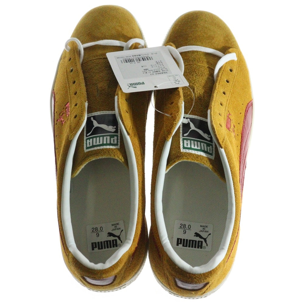PUMA(プーマ) CLYDE NUMBER 11 MIJ クライド ナンバー 11 スウェードレザー ローカットスニーカー オレンジ US10/28cm 394962-01