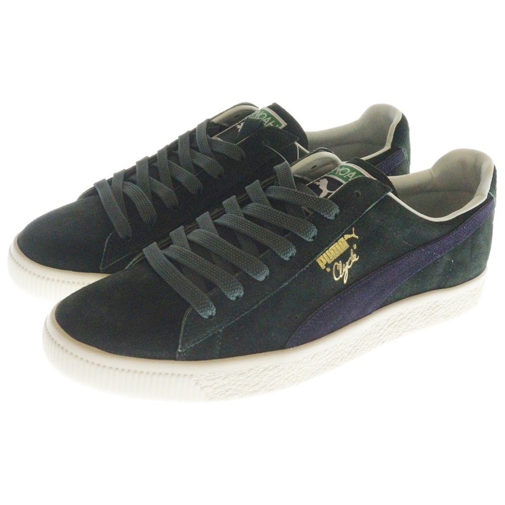 PUMA(プーマ) ×NOAH CLYDE MIJ ノア クライド スウェードレザー ローカットスニーカー グリーン US8/26cm 392477-02
