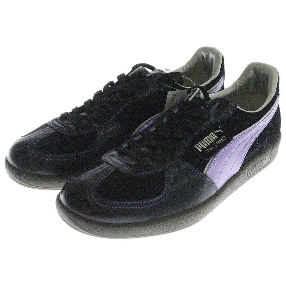 PUMA(プーマ) ×MAGFORLIA PALERMO MIJ FUJIEDA マグフォリア パレルモ MIJ 藤枝 331足限定 ローカットスニーカー ブラック/パープル US8.5/26.5cm 402407-01