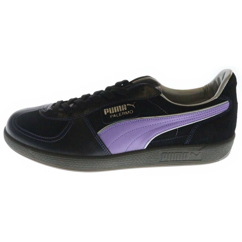 PUMA(プーマ) ×MAGFORLIA PALERMO MIJ FUJIEDA マグフォリア パレルモ MIJ 藤枝 331足限定 ローカットスニーカー ブラック/パープル US9/27cm 402407-01