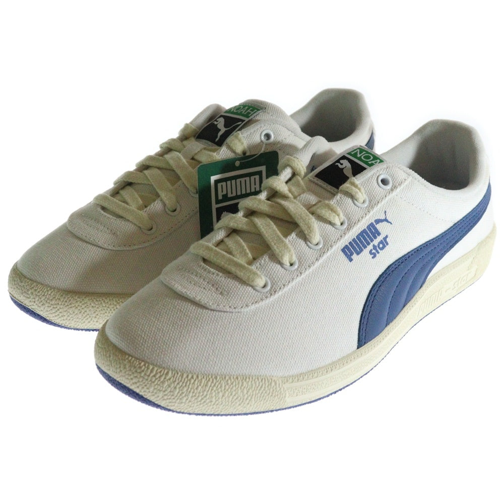 PUMA(プーマ) ×NOAH STAR CVS ノア スター キャンバス ローカットスニーカー ホワイト US8.5/26.5cm 396123-01