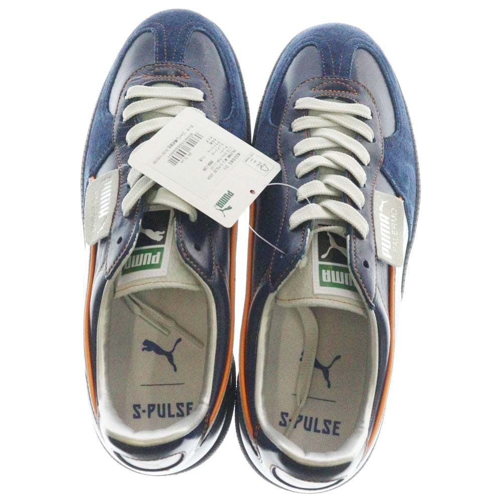 PUMA(プーマ) PALERMO MIJ S-PULSE SE 2024 パレルモ 清水エスパルズ J2優勝記念 ローカットスニーカー ネイビー US8.5/26.5cm 402845-01
