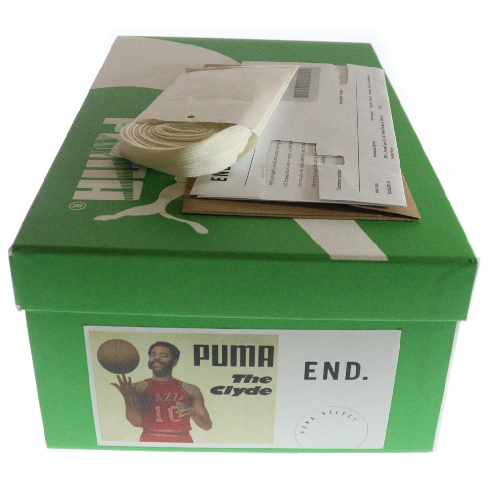 PUMA(プーマ) ×END CLYDE OG エンド クライド OG スエードローカットスニーカー グリーン US9.5/27.5cm 392302-01