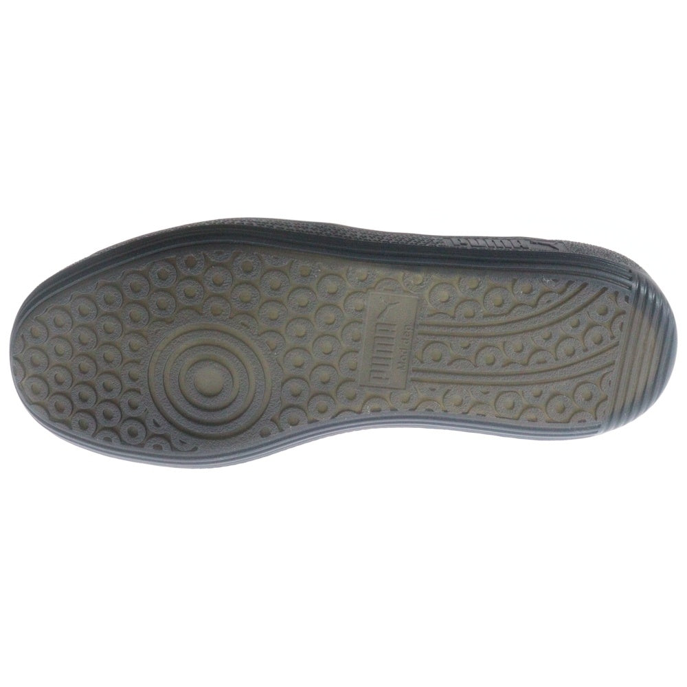 PUMA(プーマ) PALERMO MIJ KL SPORT パレルモ スウェードレザー ローカットスニーカー ブラック/オレンジ US8.5/26.5cm 402421-01
