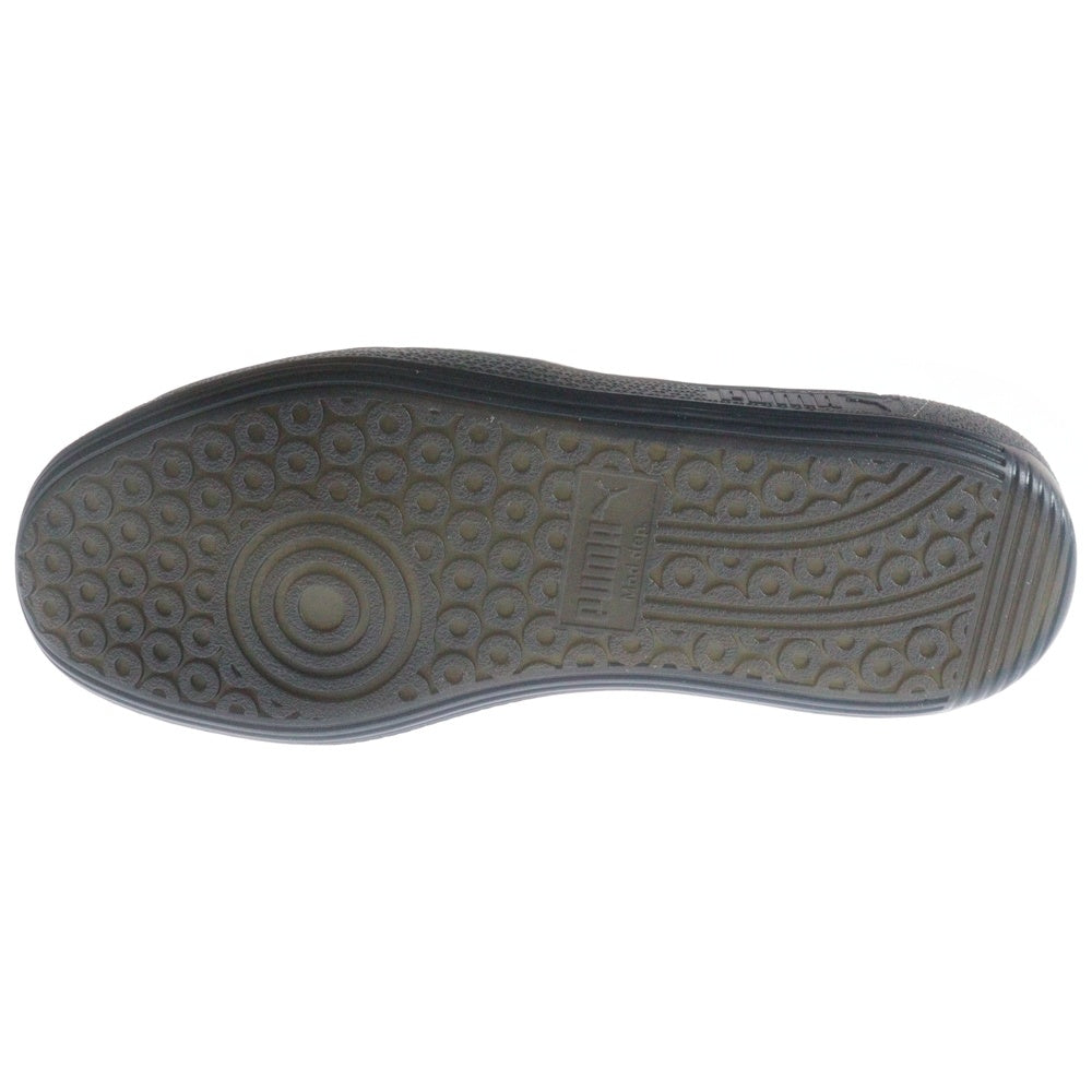 PUMA(プーマ) PALERMO MIJ KL SPORT パレルモ スウェードレザー ローカットスニーカー ブラック/オレンジ US8.5/26.5cm 402421-01