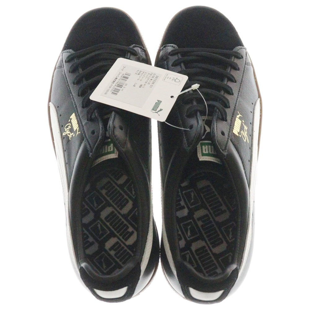 PUMA(プーマ) CLYDE MIJ GS クライド レザー ローカットスニーカー ブラック US8.5/26.5cm 397236-01