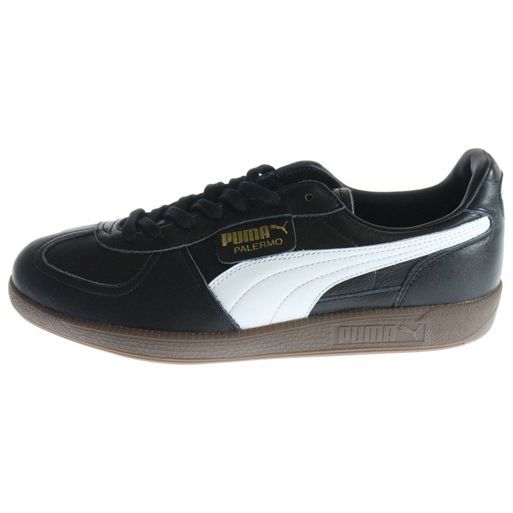 PUMA(プーマ) PALERMO LTH MIJ パレルモ レザー ローカットスニーカー ブラック US8.5/26.5cm 402384-01