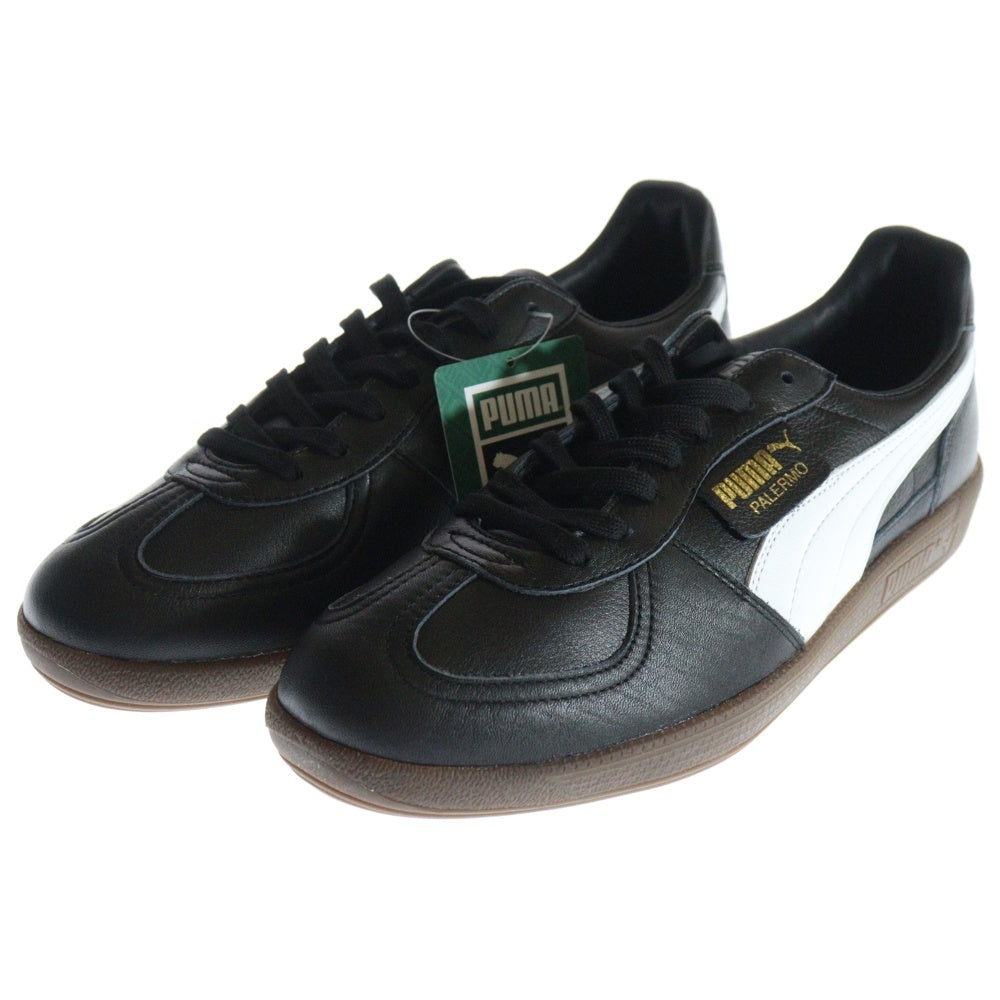 PUMA(プーマ) PALERMO LTH MIJ パレルモ レザー ローカットスニーカー ブラック US8.5/26.5cm 402384-01