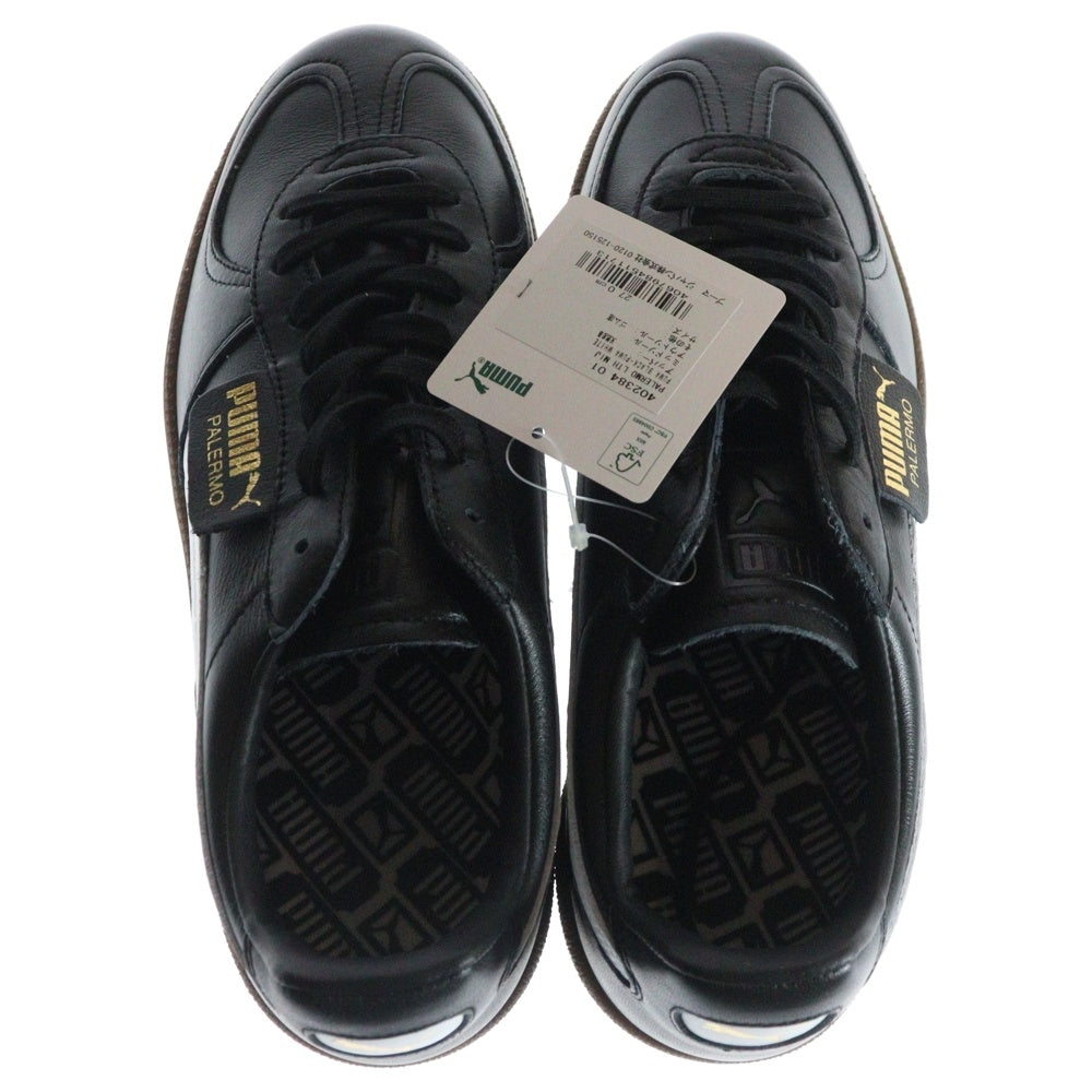 PUMA(プーマ) PALERMO LTH MIJ パレルモ レザー ローカットスニーカー ブラック US9/27cm 402384-01