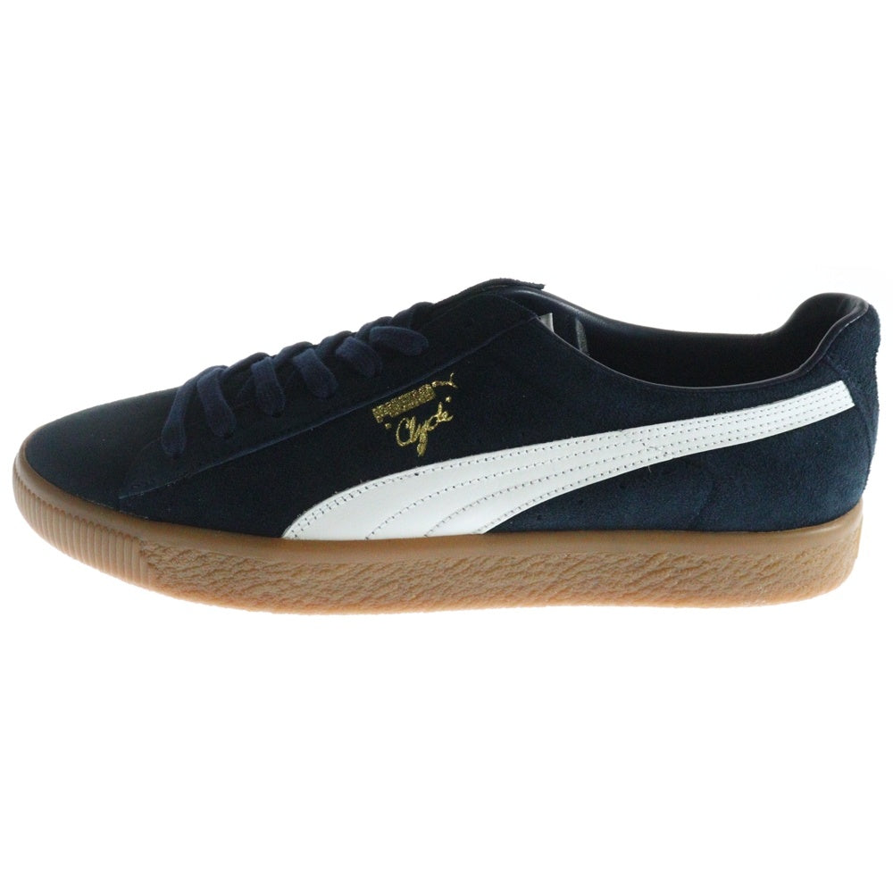 PUMA(プーマ) ×BILLYS CLYDE MIJ ビリーズ クライド レザー ローカットスニーカー ネイビー US8.5/26.5cm 395759-01