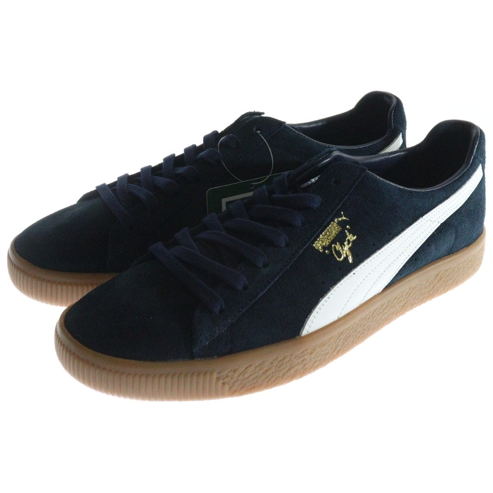PUMA(プーマ) ×BILLYS CLYDE MIJ ビリーズ クライド レザー ローカットスニーカー ネイビー US8.5/26.5cm 395759-01