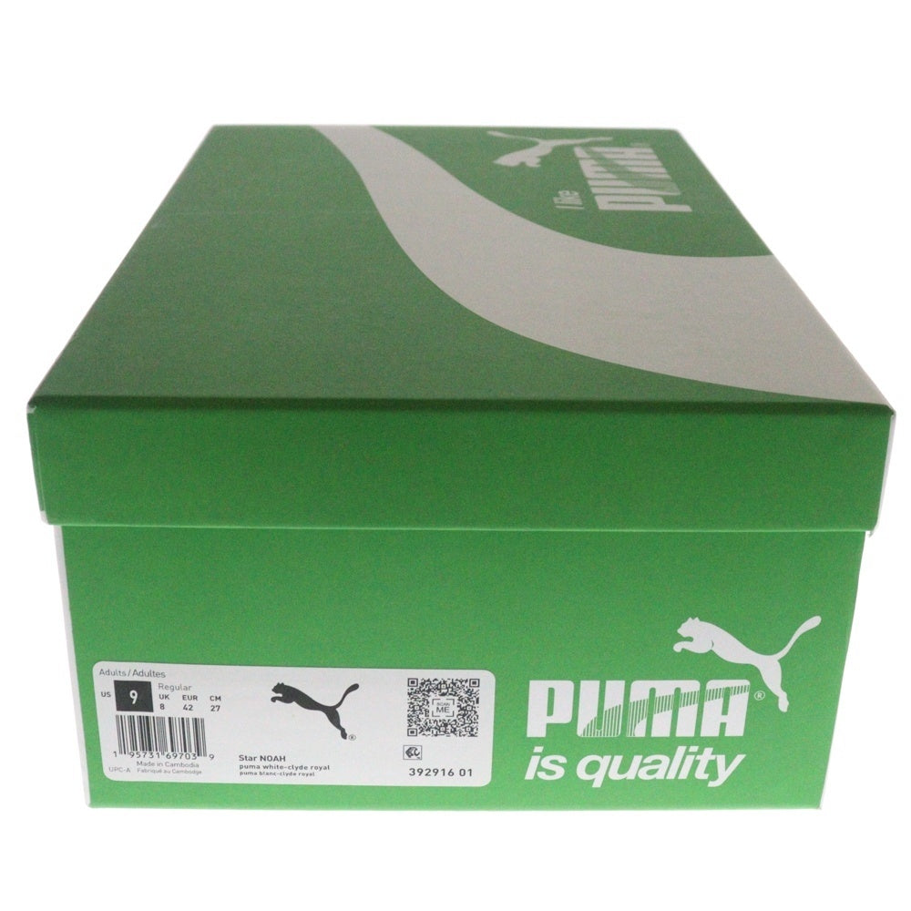 PUMA(プーマ) ×NOAH STAR ノア スター レザー ローカットスニーカー ホワイト US9/27cm 392916-01