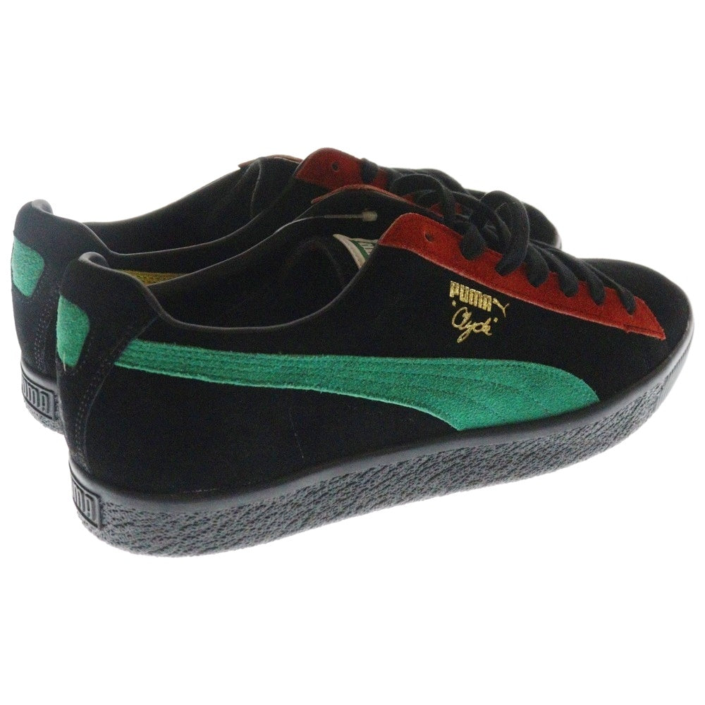 PUMA(プーマ) CLYDE MIJ RC GS クライド スウェードレザー ローカットスニーカー ブラック US8.5/26.5cm 394398-01