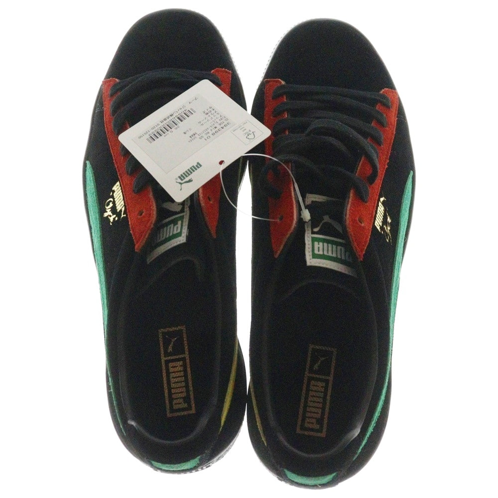 PUMA(プーマ) CLYDE MIJ RC GS クライド スウェードレザー ローカットスニーカー ブラック US8.5/26.5cm 394398-01