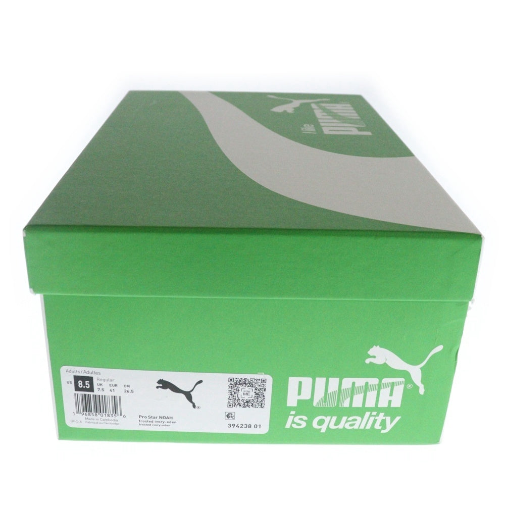 PUMA(プーマ) ×NOAH PROSTAR ノア プロスター レザー ローカットスニーカー ホワイト US8.5/26.5cm 394238-01