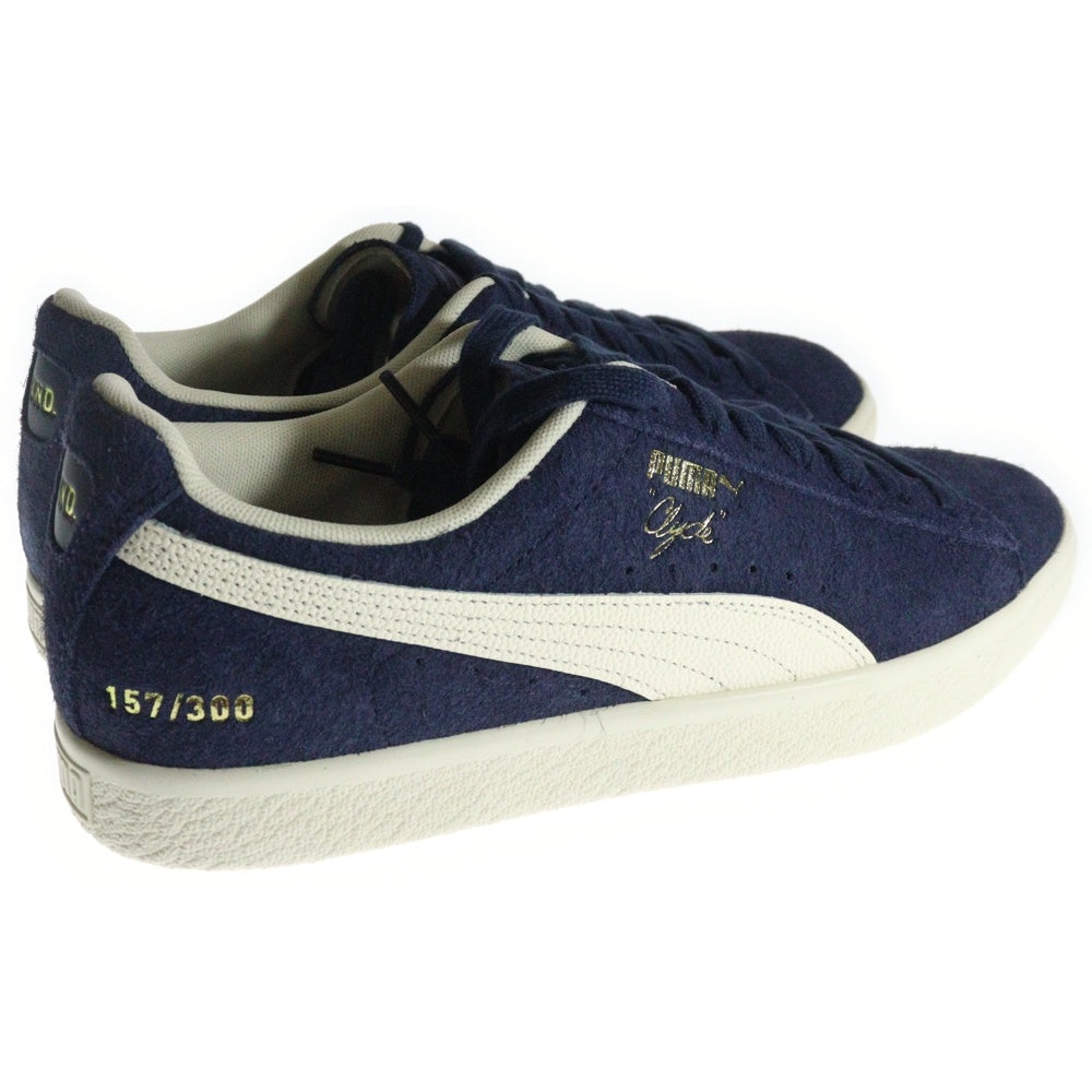 PUMA(プーマ) ×END CLYDE OG エンド クライド OG スエードローカットスニーカー ネイビー US9.5/27.5cm 392302-03