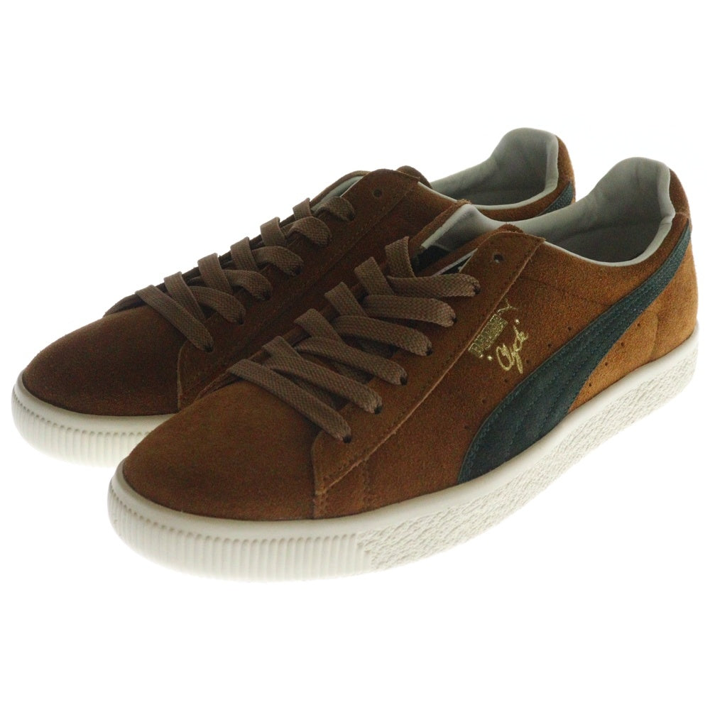 PUMA(プーマ) ×NOAH CLYDE MIJ ノア クライド スウェードレザー ローカットスニーカー ブラウン US8.5/26.5cm 392477-03