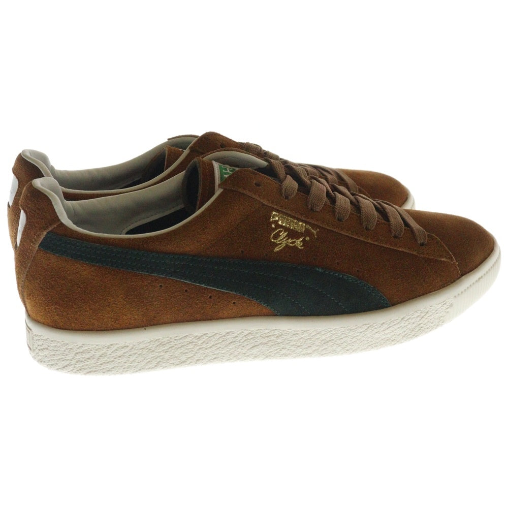 PUMA(プーマ) ×NOAH CLYDE MIJ ノア クライド スウェードレザー ローカットスニーカー ブラウン US8.5/26.5cm 392477-03