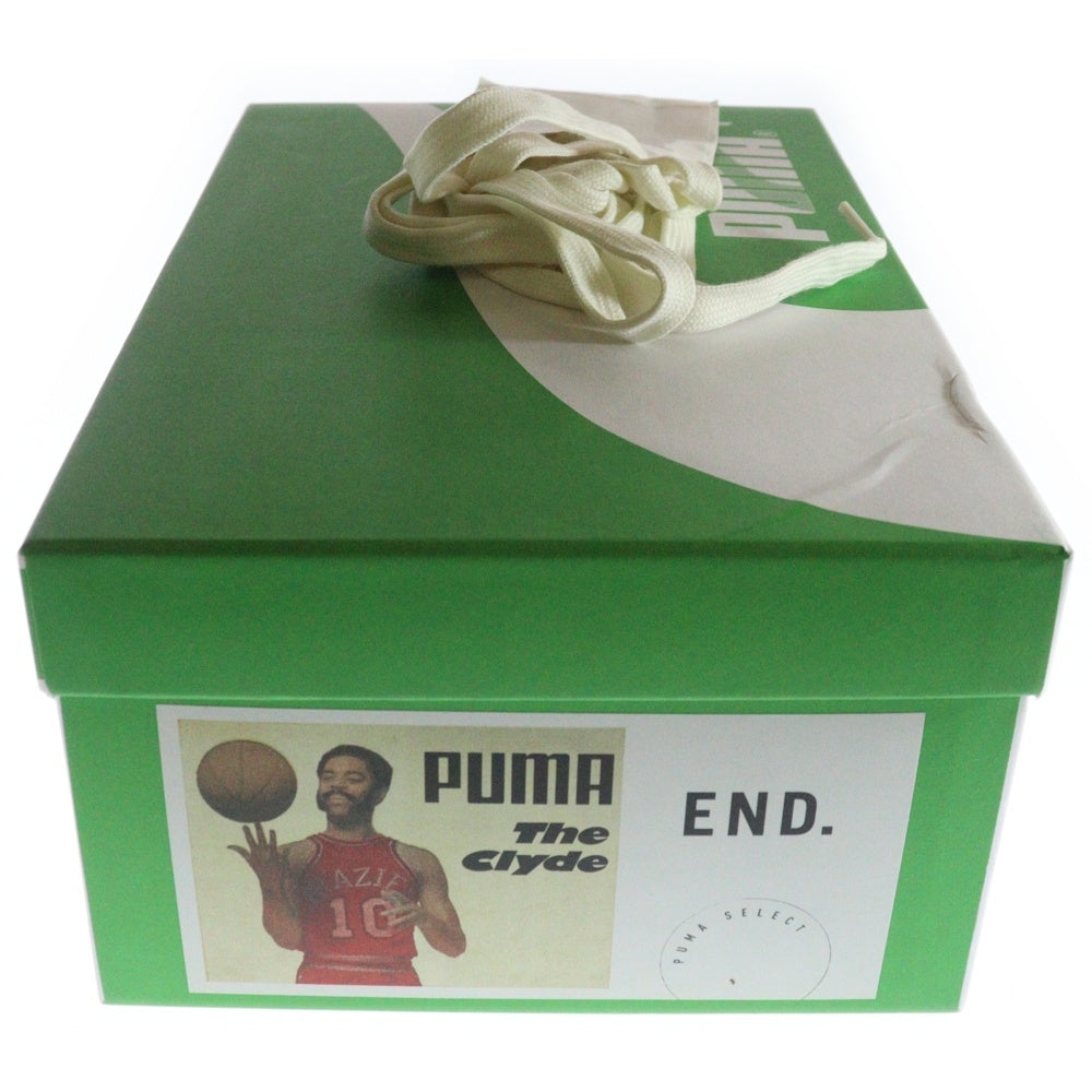 PUMA(プーマ) ×END CLYDE OG エンド クライド OG スエードローカットスニーカー グリーン US8.5/26.5cm 392302-01