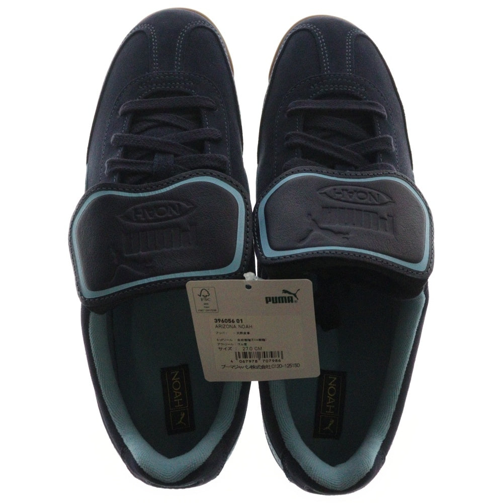 PUMA(プーマ) ×NOAH ARIZONA ノア アリゾナ スウェードレザー ローカットスニーカー ネイビー US9/27cm 396056-01