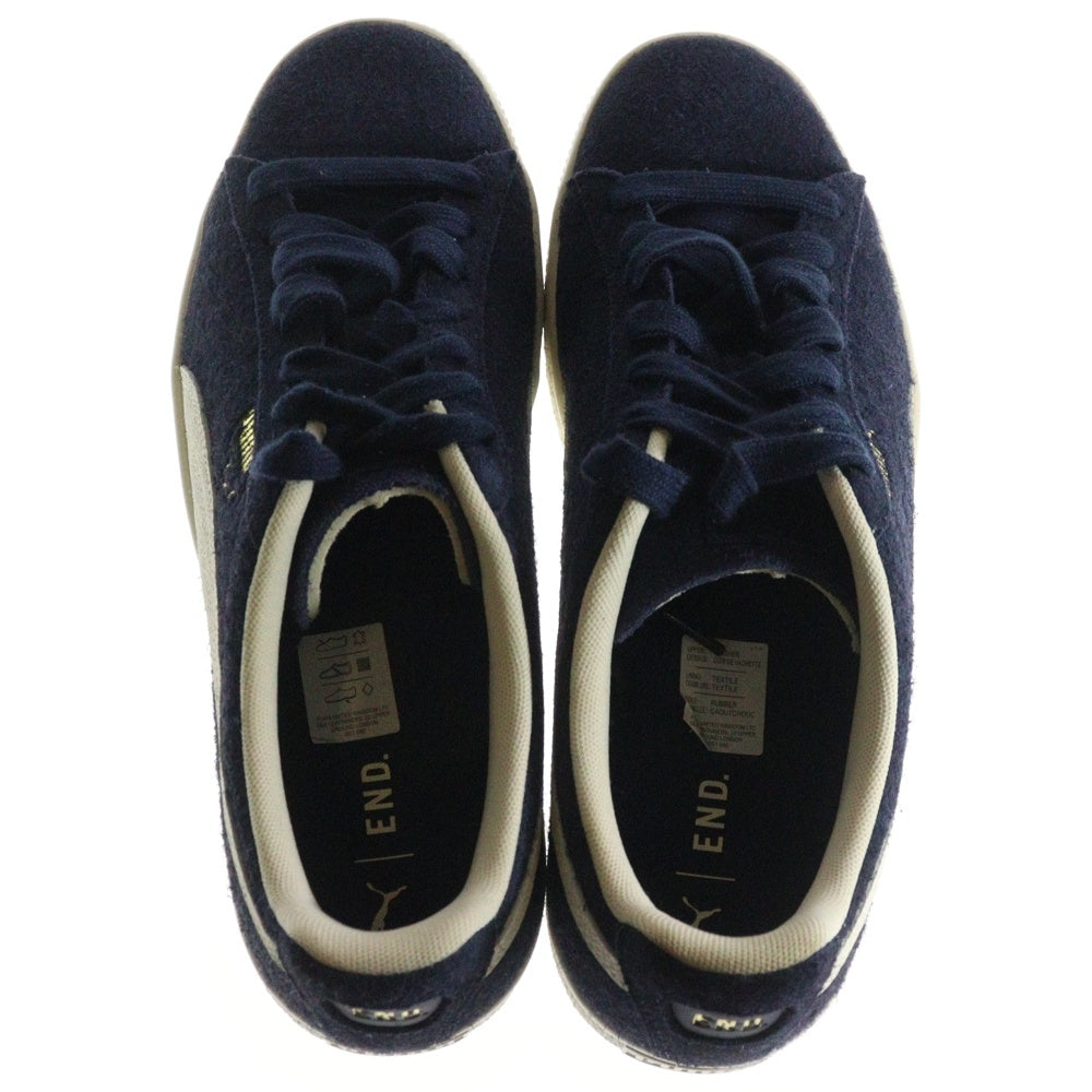 PUMA(プーマ) ×END CLYDE OG エンド クライド OG スエードローカットスニーカー ネイビー US9.5/27.5cm 392302-03