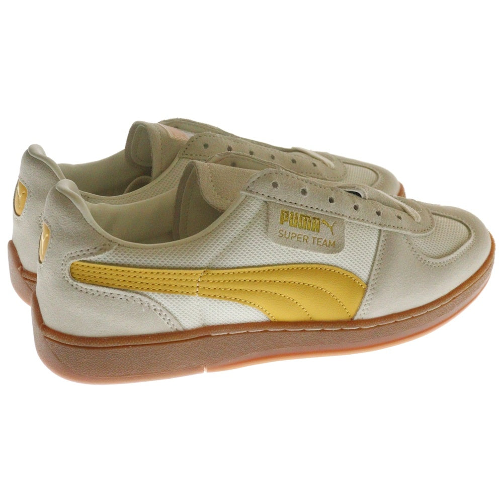PUMA(プーマ) SUPER TEAM CURRENCY スーパーチーム スウェードレザー ローカットスニーカー ホワイト US9/27cm 394530-02