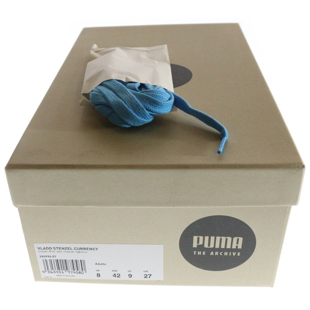 PUMA(プーマ) VLADO STENZEL CURRENCY ヴラド シュテンツェル カレンシー スウェードレザー ローカットスニーカー ブルー US9/27cm 390994-01