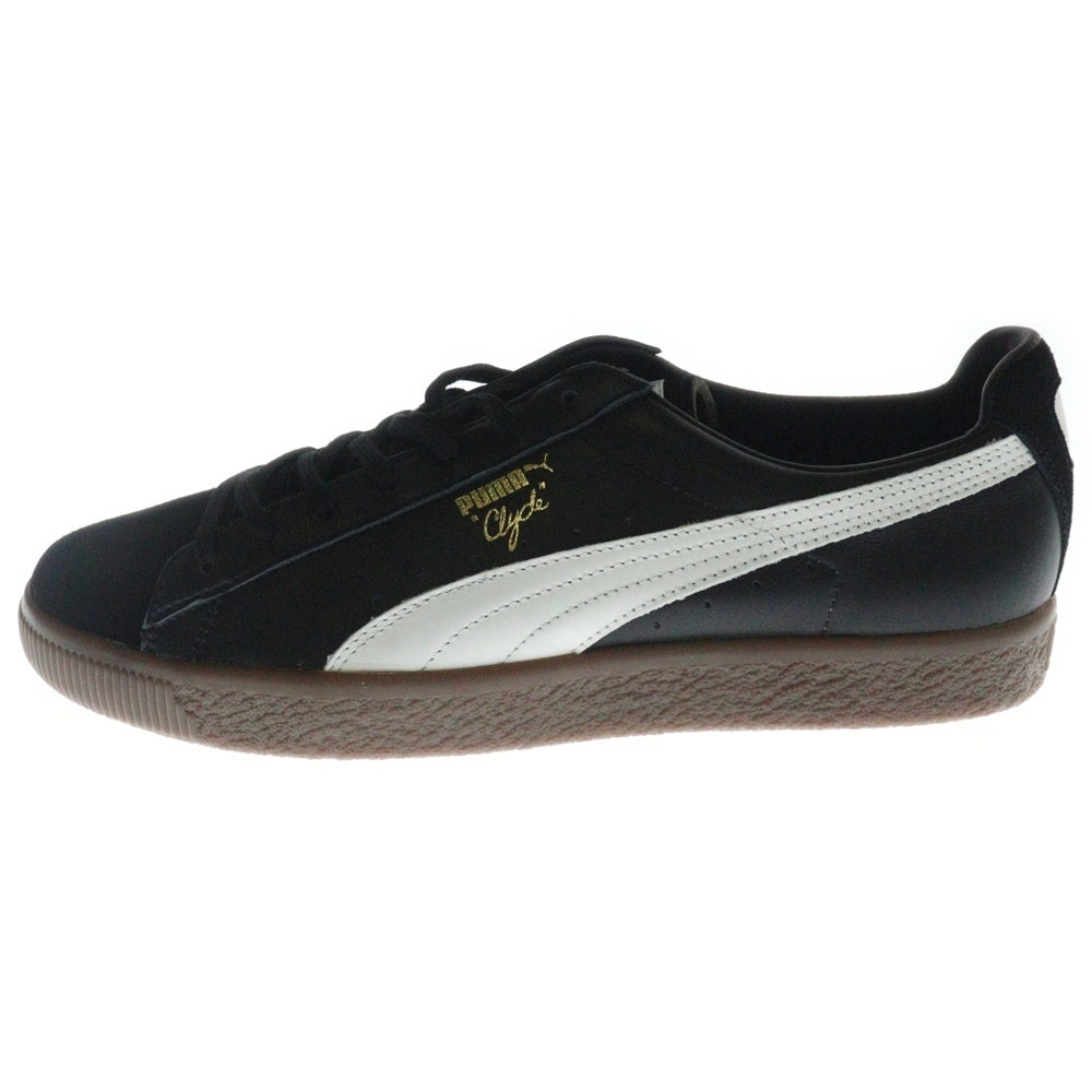 PUMA(プーマ) CLYDE MIJ GS クライド レザー ローカットスニーカー ブラック US9/27cm 397236-01