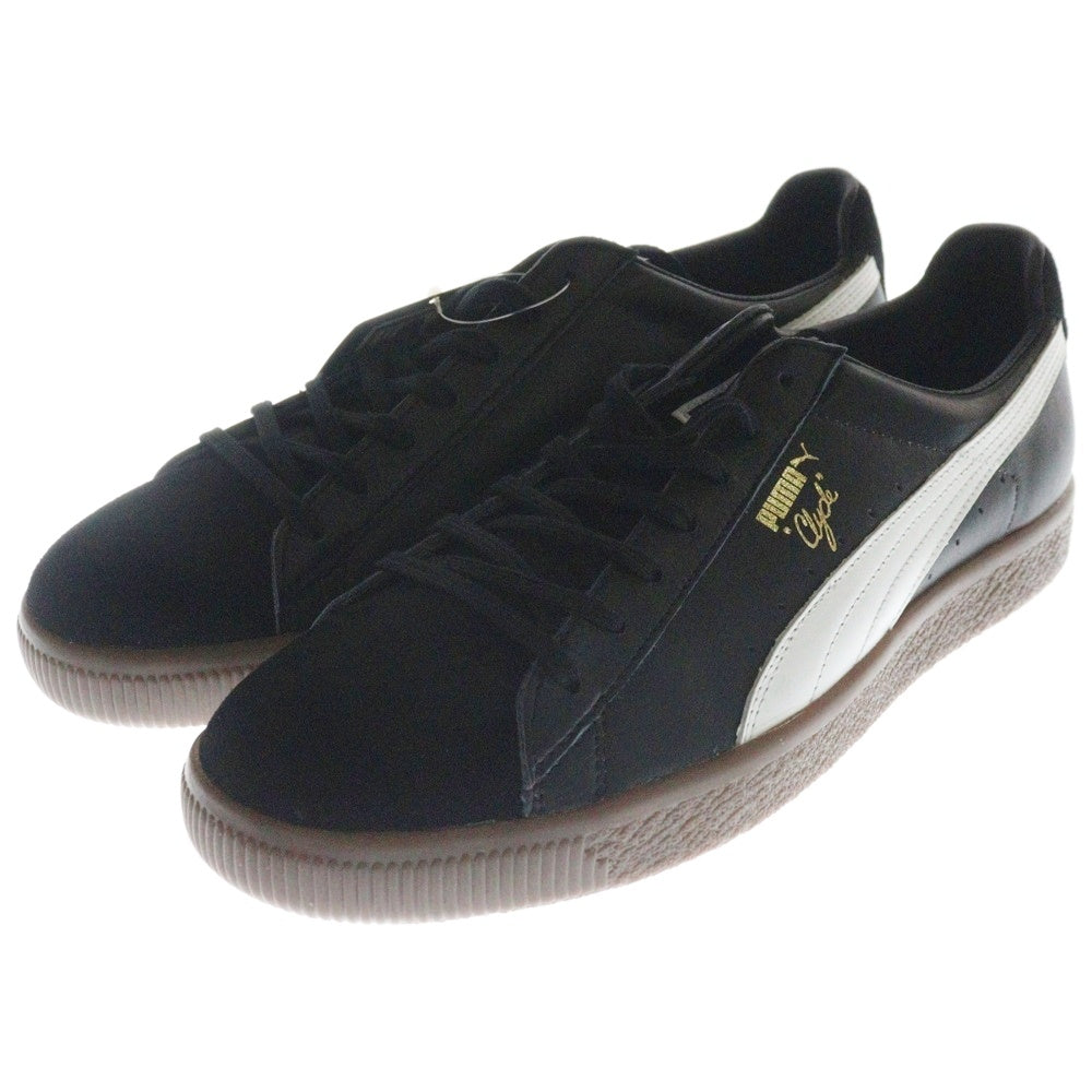 PUMA(プーマ) CLYDE MIJ GS クライド レザー ローカットスニーカー ブラック US9/27cm 397236-01