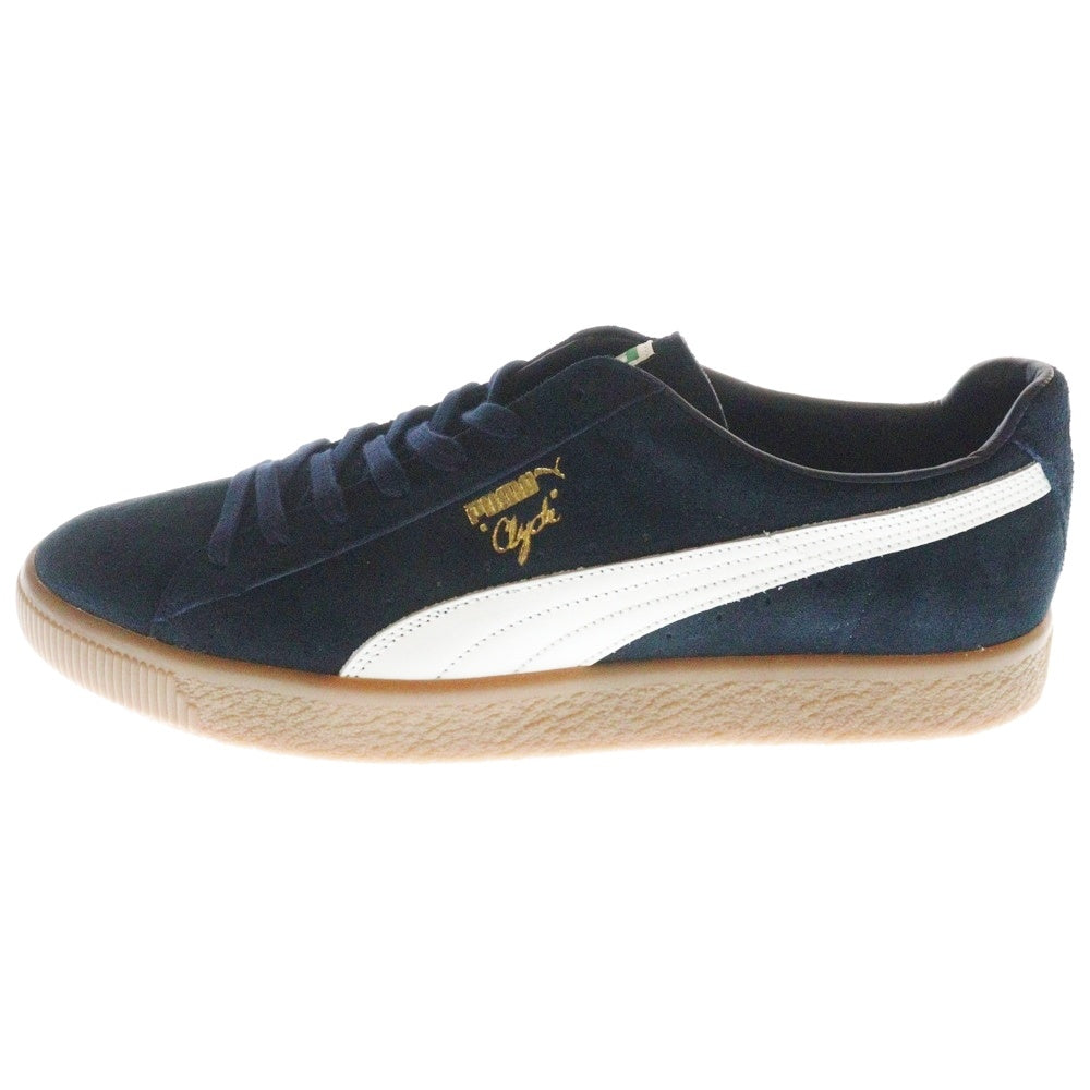 PUMA(プーマ) ×BILLYS CLYDE MIJ ビリーズ クライド レザー ローカットスニーカー ネイビー US9/27cm 395759-01