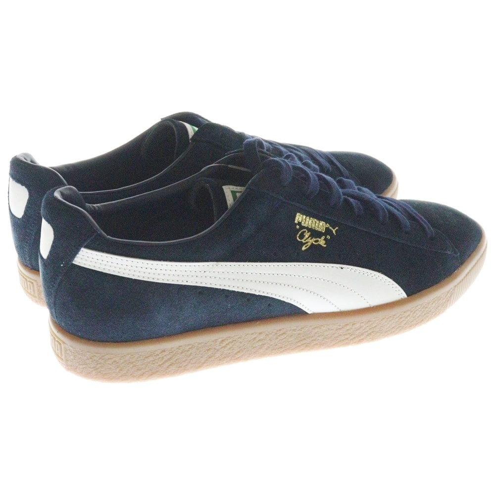 PUMA(プーマ) ×BILLYS CLYDE MIJ ビリーズ クライド レザー ローカットスニーカー ネイビー US9/27cm 395759-01