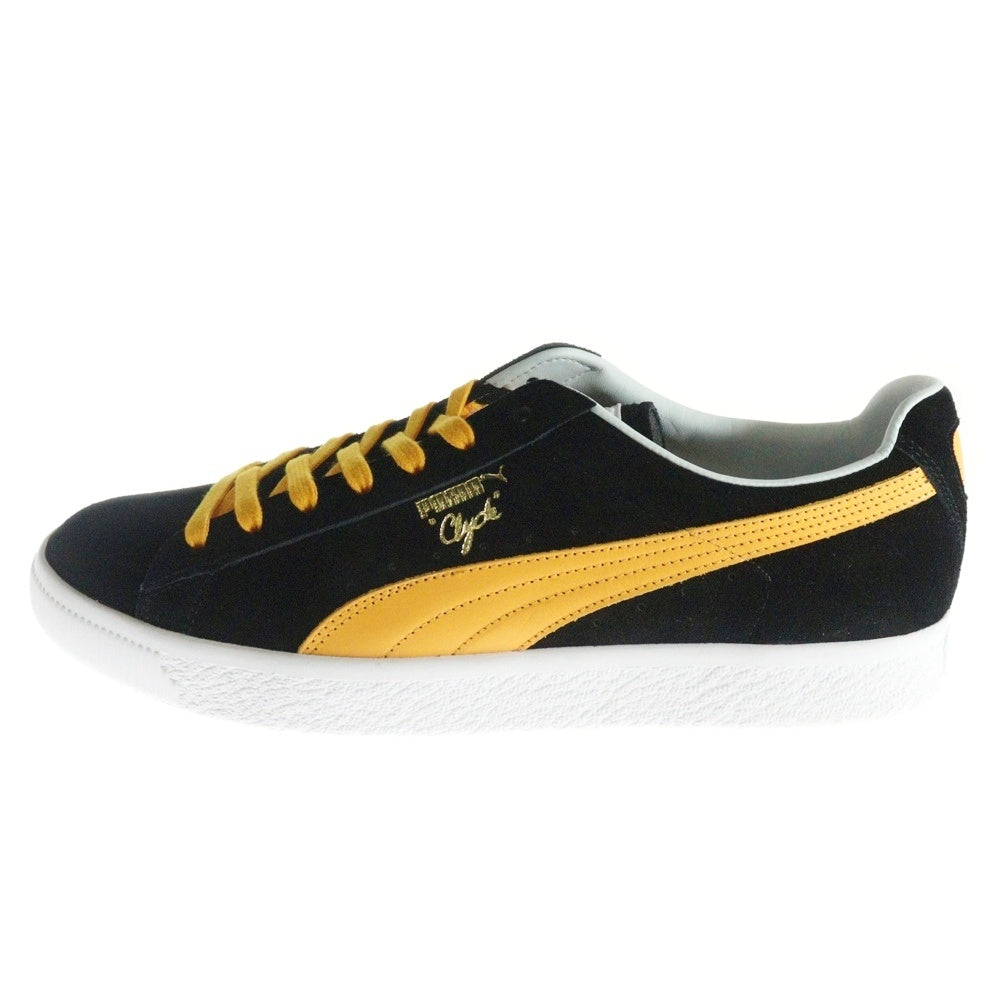 PUMA(プーマ) CLYDE CLYDEZILLA MIJ クライド クライドジラ スウェードレザー ローカットスニーカー ブラック US8.5/26.5cm 394614-01