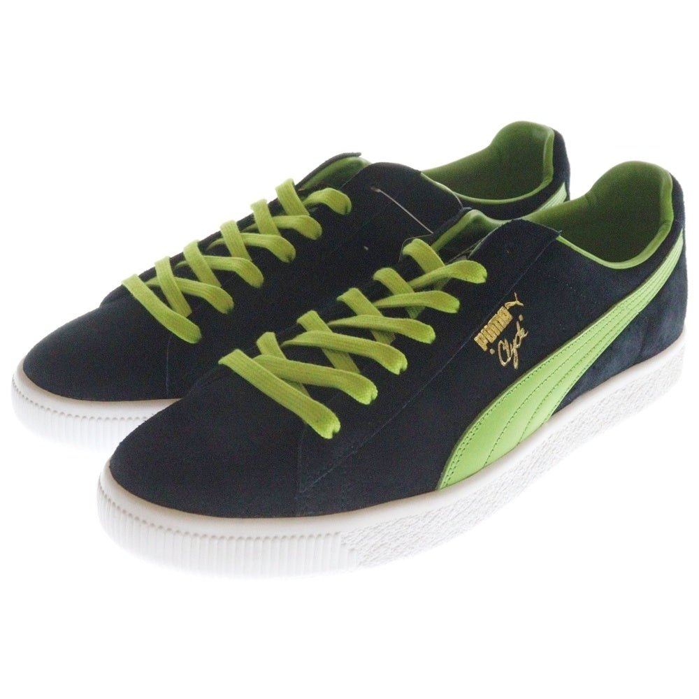 PUMA(プーマ) CLYDE CLYDEZILLA MIJ クライド クライドジラ スウェードレザー ローカットスニーカー ブラック US9/27cm 394614-02