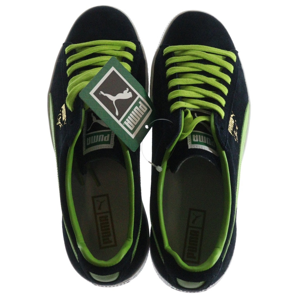 PUMA(プーマ) CLYDE CLYDEZILLA MIJ クライド クライドジラ スウェードレザー ローカットスニーカー ブラック US8.5/26.5cm 394614-02