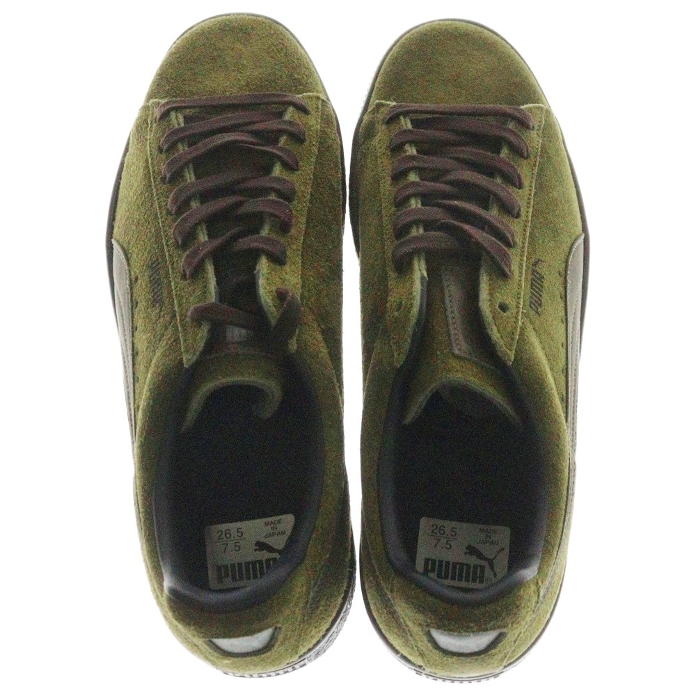 PUMA(プーマ) SUEDE VTG MIJ スエード ヴィンテージ ローカットスニーカー オリーブ US8.5/26.5cm 391205-02