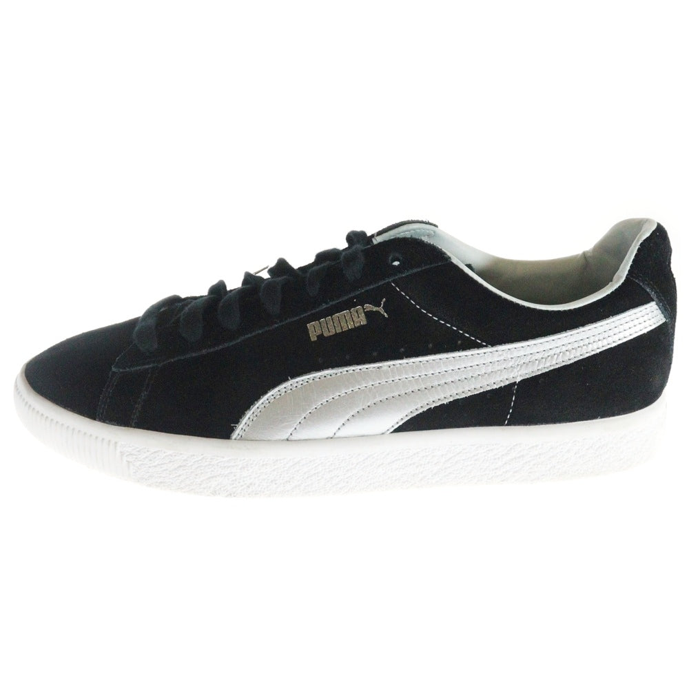 PUMA(プーマ) SUEDE VTG MIJ SILVER スウェードレザー ヴィンテージ ローカットスニーカー ブラック US8.5/26.5cm 375905-01