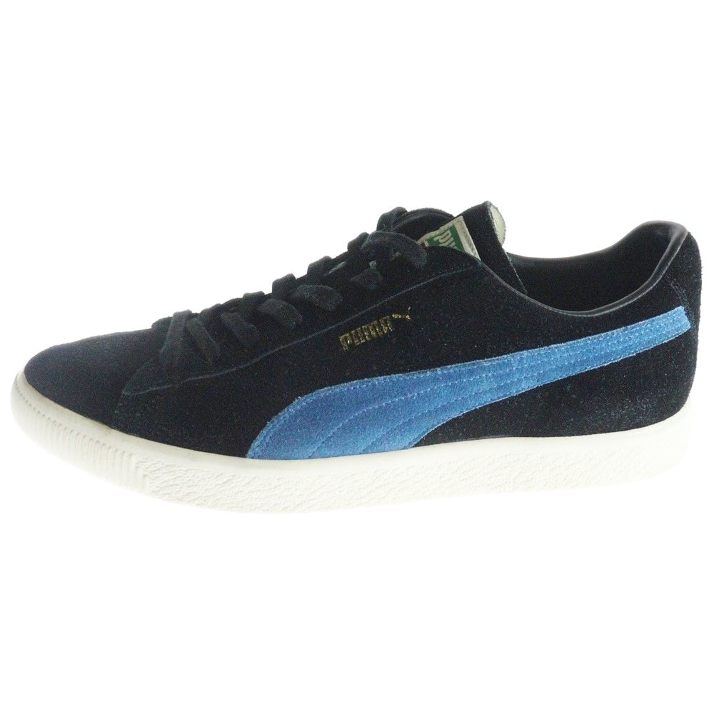 PUMA(プーマ) ×atoms SUEDE VTG AGED MIJ アトモス スウェード ヴィンテージ エイジド MIJ ローカットスニーカー ブラック/ブルー US9/27cm 386309-02