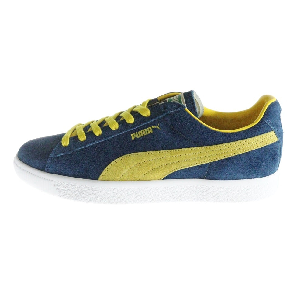 PUMA(プーマ) SUEDE VTG MIJ スウェードレザー ヴィンテージ ローカットスニーカー ブルー/イエロー US8.5/26.5cm 387221-02