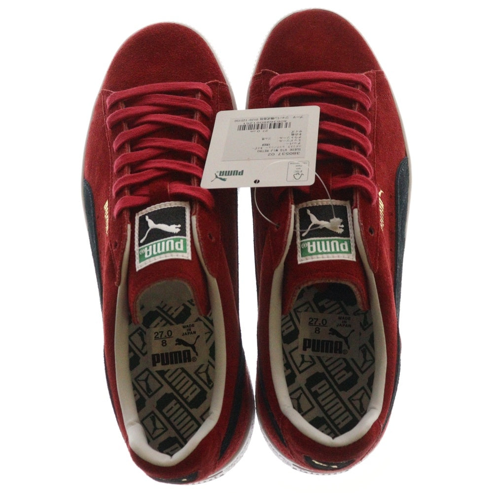PUMA(プーマ) SUEDE VTG MIJ RETRO スウェードレザー ヴィンテージ レトロ ローカットスニーカー レッド US9/27cm 380537-02