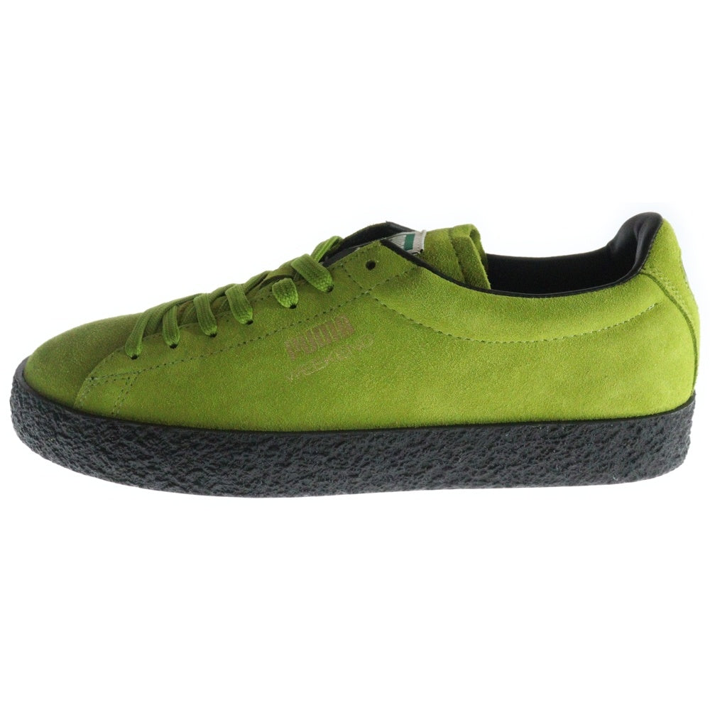 PUMA(プーマ) WEEKEND TART APPLE ウィークエンド スウェードレザー ローカットスニーカー グリーン US8.5/26.5cm 387251-01