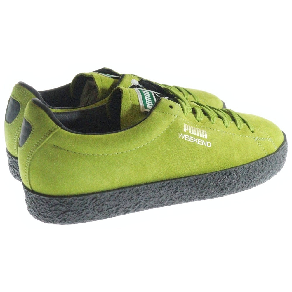 PUMA(プーマ) WEEKEND TART APPLE ウィークエンド スウェードレザー ローカットスニーカー グリーン US8.5/26.5cm 387251-01